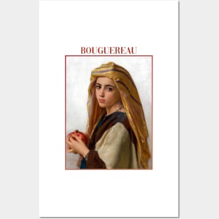 Girl With a Pomegranate by Bouguereau Posters and Art